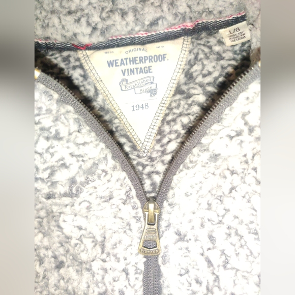 SuperSoft Weatherproof Vintage ZipUp Fleece - Picture 2 of 5